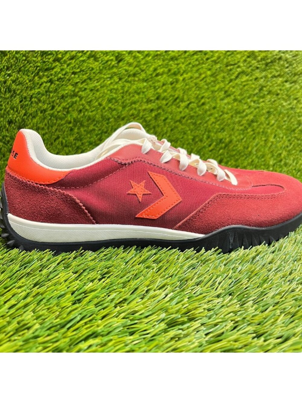 Converse Run Star Trainer Mens Size 8 Park Red Athletic Walking Shoes Sneakers